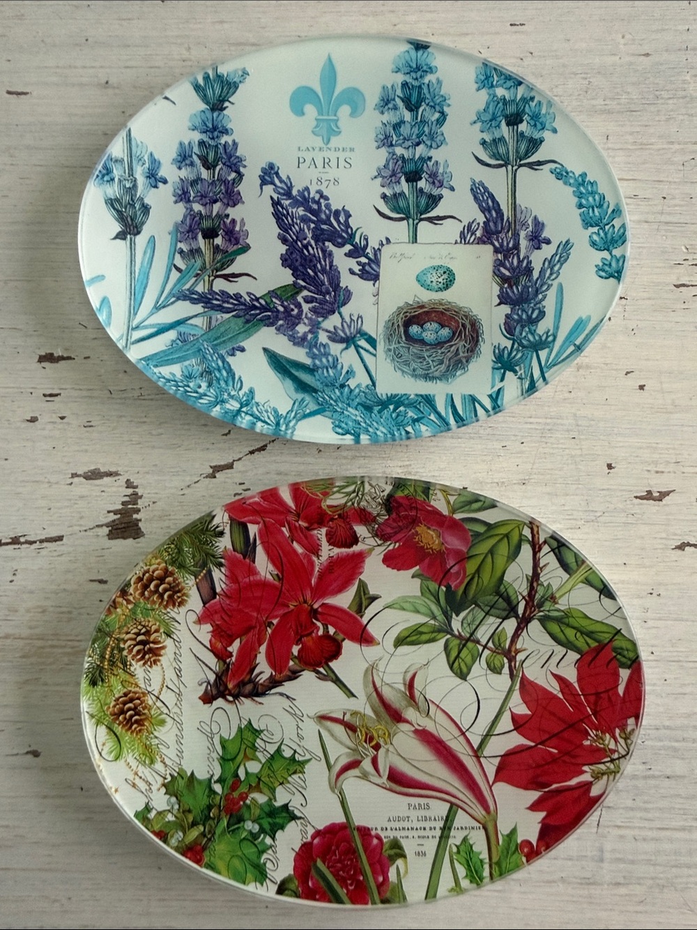 Michel Design Works Oval Soap - Trinket Dishes - Paris